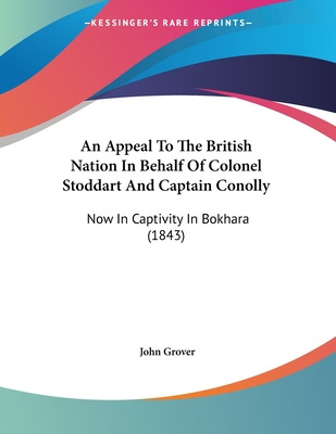 Libro An Appeal To The British Nation In Behalf Of Colone...