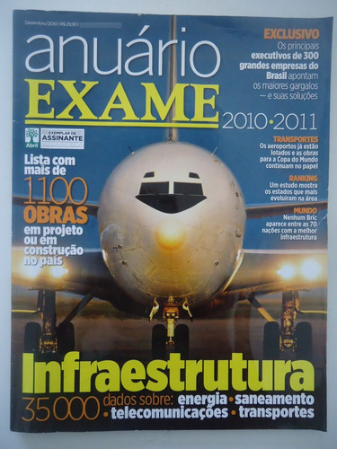 Anuário Exame Infraestrutura 2010-2011