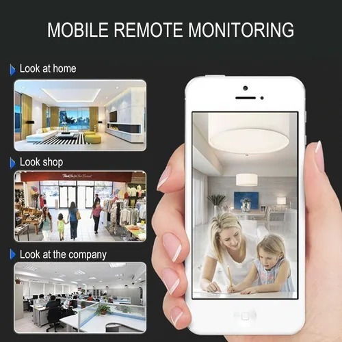 Imagem 6 de 7 de Mini Câmera Dvr Ip Wifi Inteligente Sem Fio Full Hd 1080p Ir