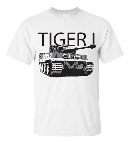 Playera Tiger 1 Panzer Vi Tanque Aleman Guerra Arte M1771