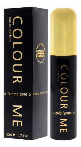 Perfume Colour Me Femme Gold De Milton-lloyd, 50 Ml