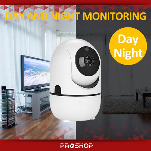 Camara De Seguridad Wifi Ip Inalambrica Full Hd P2p Celular!