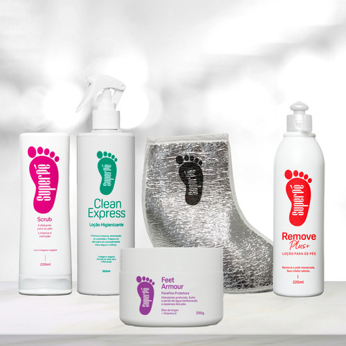 Kit Blindagem Podal Hidratação Com Remove De 220ml