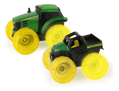 Mini Camión Monstruo Con Ruedas Relámpago De John Deere 1 Un