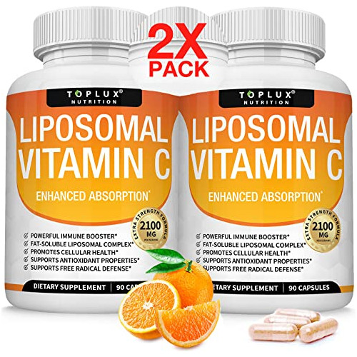 Vitamina Liposomal C 2100mg Alta Absorción Gorda 7grpe