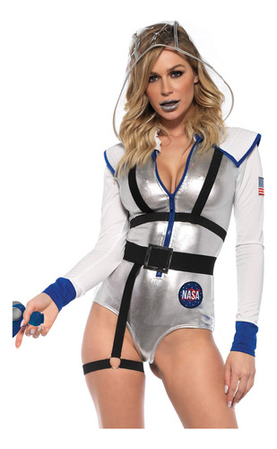 Leg Avenue - Disfraz De Astronauta Para Mujer, Para Hallowee