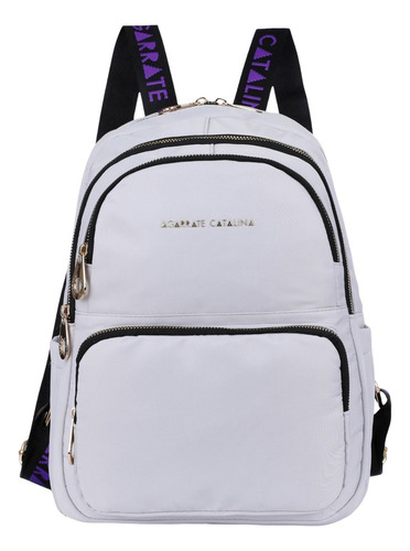 Mochila Ginger Agarrate Catalina Tiza Liso