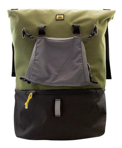 Imagen 2 de 10 de Backpack Skypeak Urban Bike 15.6 PuLG Color Verde Urb-115grn