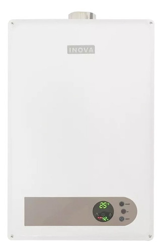 Aquecedor De Água A Gás Natural Inova In-350d Gn Cor Branco 127/220V