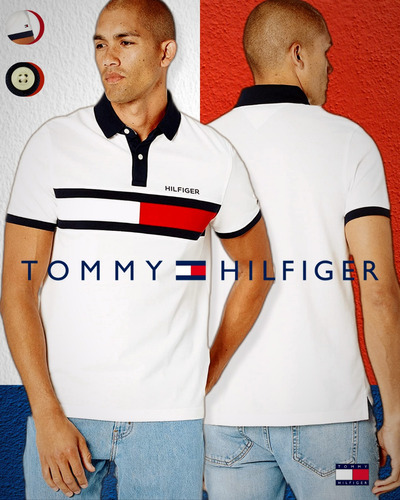 Chemises Tommy Hilfiger Original Para Caballero Talla M
