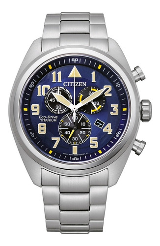 Reloj Hombre Citizen At2480-81l Ecodrive Titanio Agenteofi M