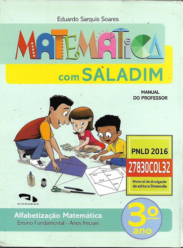 Matematica Com Saladim 3ºano Ensino Fundamental #0236#