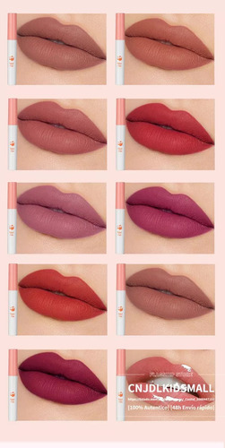 10pcs Labiales Lana Del Rey Juego De Lápiz Labial Mate X