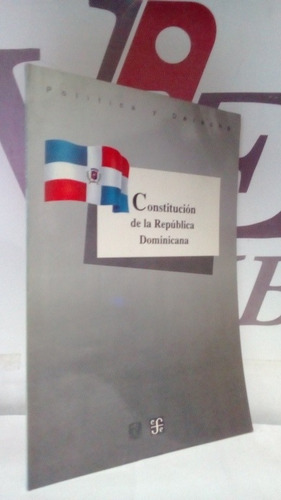 Constitución De La Republica De Dominicana