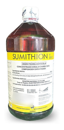 Sumithion  Control De Insectos En Plantas Y Lagos X Litro