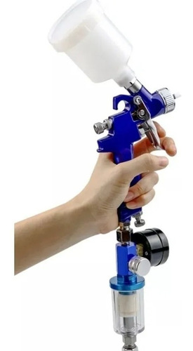 Imagen 4 de 6 de Regulador Presion De Aire Para Pistola Pintar 1/4