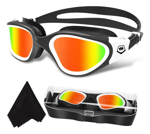 Gafas De Natación Unisex Winmax Naranja Y Negro