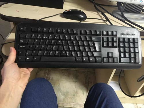Computador Pc + Teclado + Mouse + Cabos.