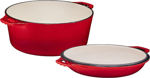 Olla De Horno Holandés De Hierro Fundido De Hierro Fundido D