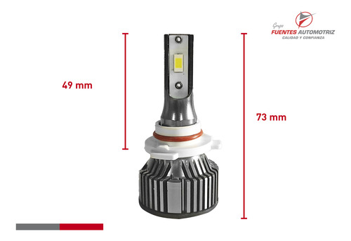 Kit Focos Led 9005 Luz Alta Jeep Grand Cherokee 2007 12v 35w