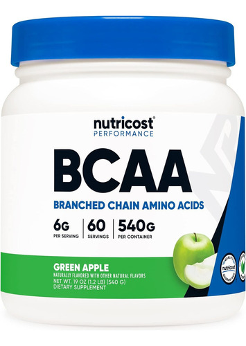 Bcaa Polvo 2:1:1 Nutricost