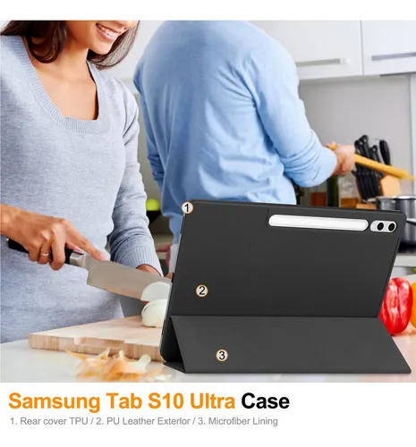 Funda Tablet Con Portalá For Galaxy Tab S10 Ultra Sm-920