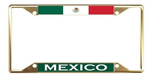 Marco - Fastasticdeals Mexico Flag Country License Plate Fra