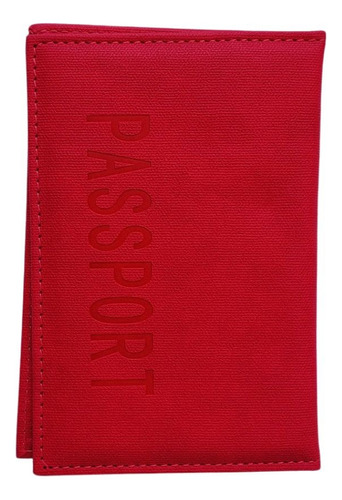 Porta Pasaporte Documentos, Funda Protectora Viaje. Colores