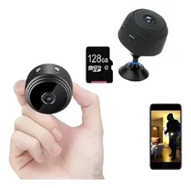Comprar Mini Cámara Wifi 24 Horas Grabación 128gb Vídeo Audio Hd