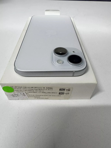 Apple iPhone 15 (128 Gb) - Azul 90% Condición De Batería Applecare Hasta Dic. -12- 2025 (Usado)