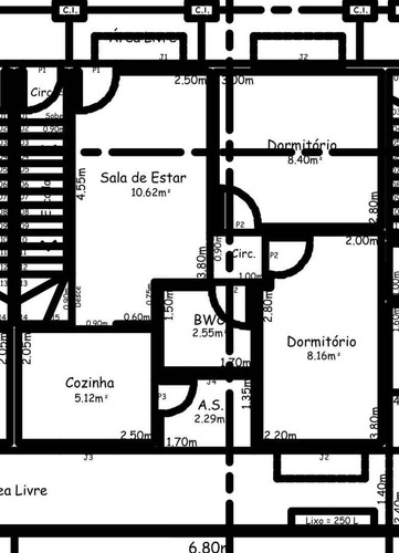 Imagem 4 de 12 de Casa Com 2 Dorms, Japuí, São Vicente - R$ 230 Mil, Cod: 1358 - V1358