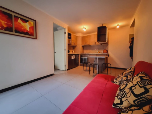 Depto De 1 Dorm Suite, Metros Católica Y Sta Lucía Univers