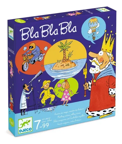 comprar Bla Bla Bla Juego Djeco 240 Cartas Contar Historias +7 Años