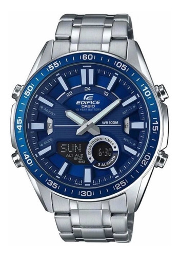 Reloj Casio Hombre Efv-c100d Edifice Anadigi Agente Oficial 