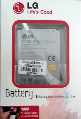 Bateria LG Bl-41zh Para LG LG L50 1900mah 30dias Garantia