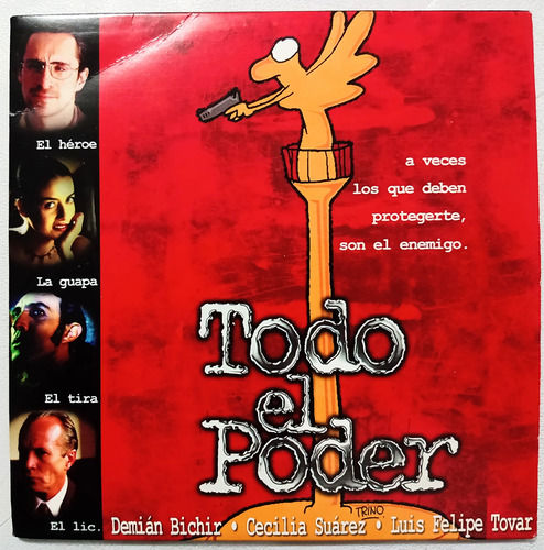 Todo El Poder Película Dvd Presentación Cartoncillo (Usado)