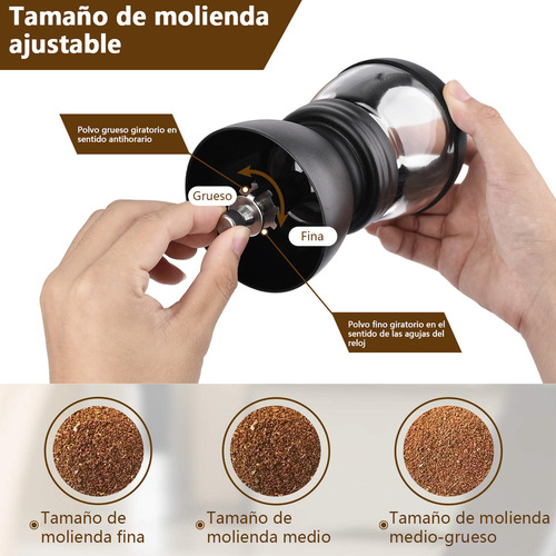 Molinillo De Café Moledor Manual De Granos Café Y Semillas C