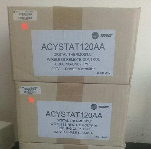 Termostato Para A/a Trane, Acystat120aa