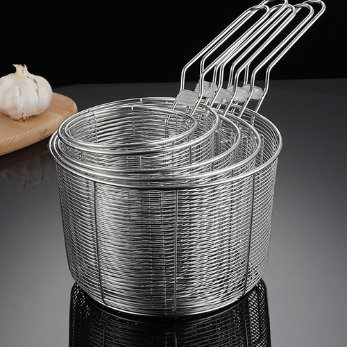 Cesta Para Freír Freidora Colador Malla Chip 13,5 Cm