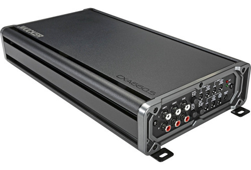 Amplificador Kicker 46cxa6605 Cxa660.5 5 canais 660w cor preta