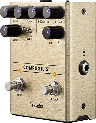 Fender Compugilist Compresor-distorsión Pedal De Guitarra El