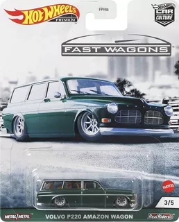 Volvo P220 Amazon Hot Wheels Premium Fast Wagons