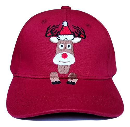 Gorra De Béisbol De Navidad Reno Bordado Muñeco De Nieve Cam