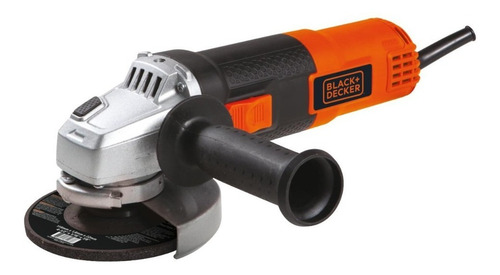 Mini Esmeriladora Angular 4-1/2 820w Black+decker G720x-b3 Color Naranja Frecuencia 60 Hz