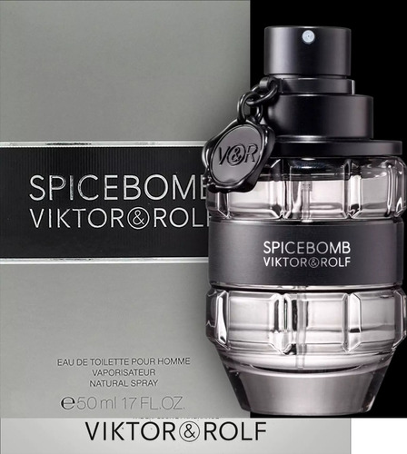 Spicebomb Viktor & Rolf Masculino Eau De Toilette 90 Ml