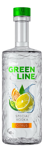 Vodka Bulbash Greenline Citrus 700ml