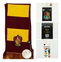 Comprar Bufanda Harry Potter Oficial + Set Sticker Y Señala Combo Combo Bufanda Mas Set Sticker