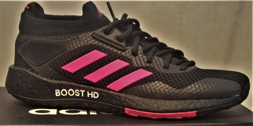 Imagem 3 de 9 de Tenis Esportivo adidas Pulseboost Hd T Pto/rosa Caminhada ..