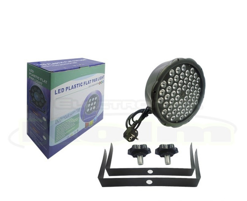 Luz Disco 54 Led Pvc Rgbw-lcd-dmx