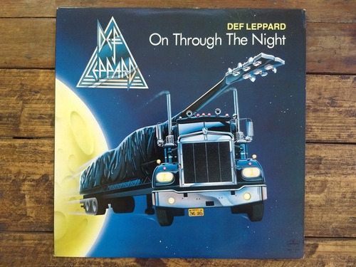 Def Leppard On Through The Night Vinilo Lp Usa 1980 